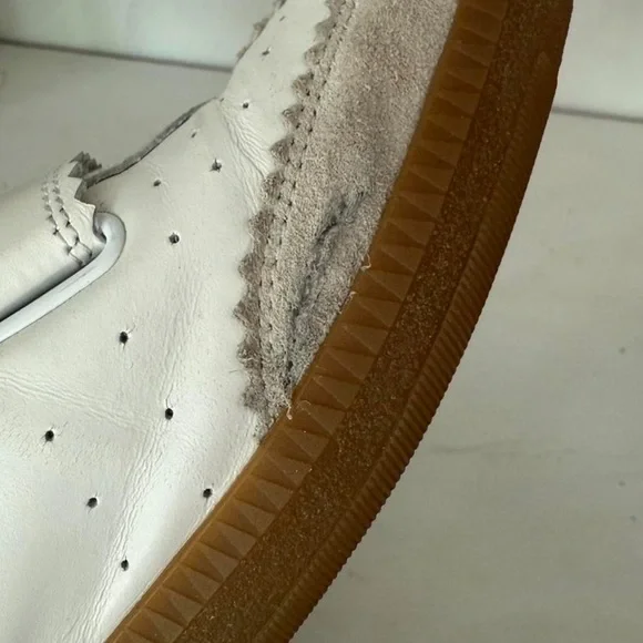 Isabel Marant Black and White Leather Sneakers - Picture 8 of 8